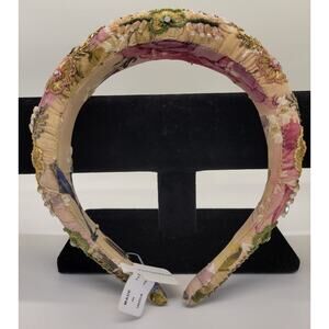 Anthropologie Deepa by Deepa Gurnani Siva Puffed Headband NWT